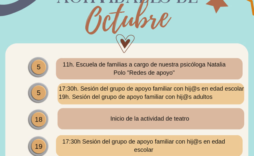 Actividades octubre 2024