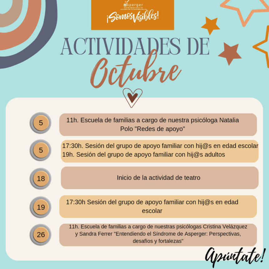 Actividades octubre 2024