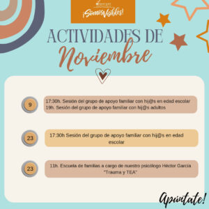 Actividades noviembre 2024