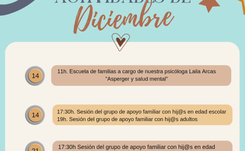 Actividades diciembre 2024