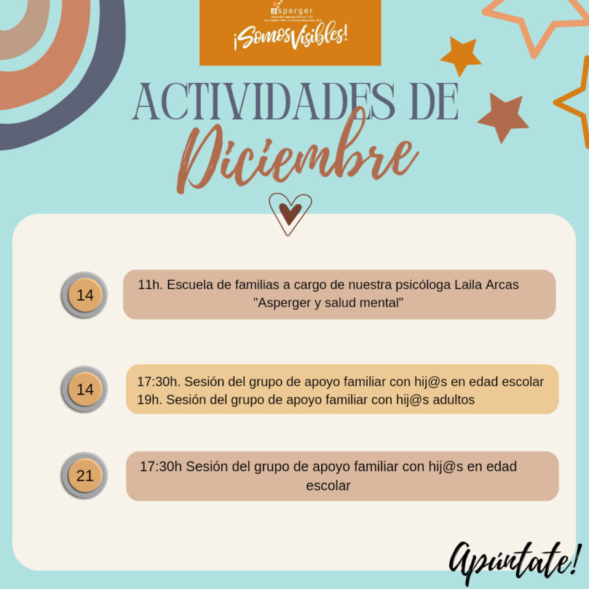 Actividades diciembre 2024