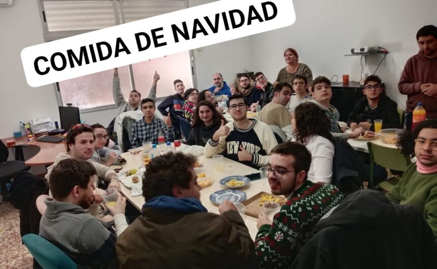 Comida de Navidad del grupo de ocio