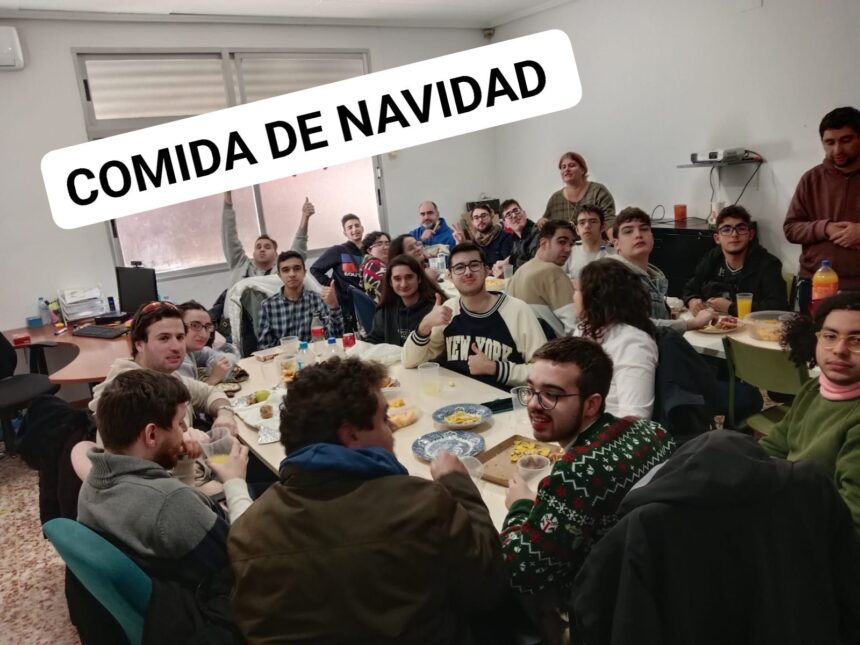 Comida de Navidad del grupo de ocio