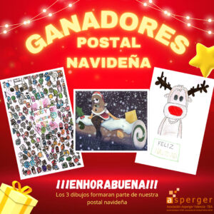 Ganadores de la postal navideña